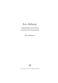 صورة الغلاف: Eco-Alchemy 1st edition 9780520290051