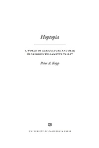Cover image: Hoptopia 1st edition 9780520277472