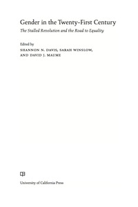 Imagen de portada: Gender in the Twenty-First Century 1st edition 9780520291386