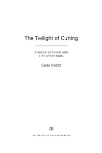 Imagen de portada: The Twilight of Cutting 1st edition 9780520291980