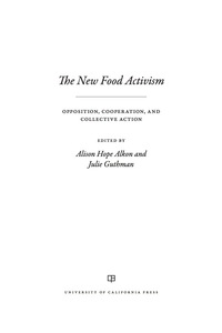 Cover image: The New Food Activism 1st edition 9780520292130