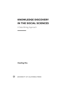 表紙画像: Knowledge Discovery in the Social Sciences 1st edition 9780520339996