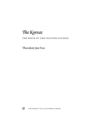 Cover image: The Koreas 1st edition 9780520391680