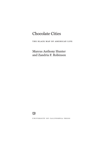 Cover image: Chocolate Cities 1st edition 9780520292826