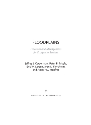 Cover image: Floodplains 1st edition 9780520293069