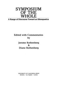 Titelbild: Symposium of the Whole 1st edition 9780520293113