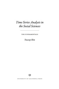 Imagen de portada: Time Series Analysis in the Social Sciences 1st edition 9780520293168