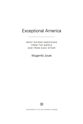 Cover image: Exceptional America 1st edition 9780520305557