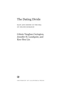 Titelbild: The Dating Divide 1st edition 9780520293441