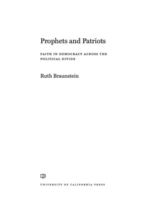 Imagen de portada: Prophets and Patriots 1st edition 9780520293649