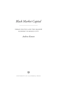 Titelbild: Black Market Capital 1st edition 9780520293670