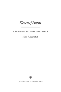 Omslagafbeelding: Flavors of Empire 1st edition 9780520293748