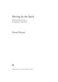 Cover image: Moving by the Spirit 1st edition 9780520294257