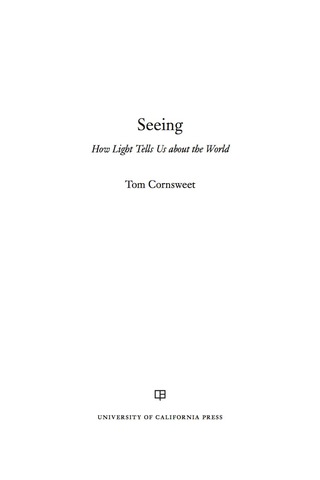 Imagen de portada: Seeing 1st edition 9780520294646