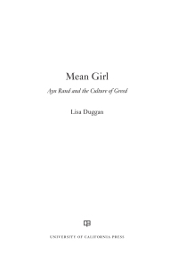 Omslagafbeelding: Mean Girl 1st edition 9780520294776