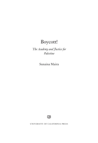 Imagen de portada: Boycott! 1st edition 9780520294899
