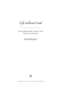 Titelbild: Life without Lead 1st edition 9780520295469