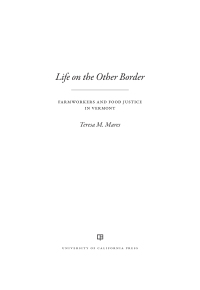 Cover image: Life on the Other Border 1st edition 9780520295735