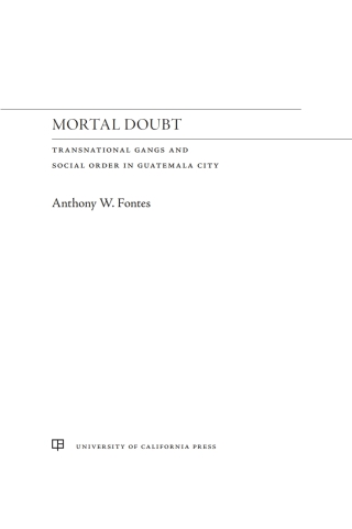 Imagen de portada: Mortal Doubt 1st edition 9780520297081