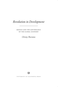 Imagen de portada: Revolution in Development 1st edition 9780520297166