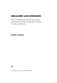 Cover image: Dreamers and Schemers 1st edition 9780520298583