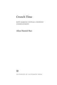 صورة الغلاف: Crunch Time 1st edition 9780520298606