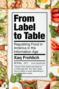 Imagen de portada: From Label to Table 1st edition 9780520298804