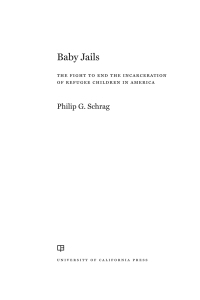 Titelbild: Baby Jails 1st edition 9780520299313
