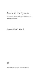 Cover image: Static in the System 1st edition 9780520299481