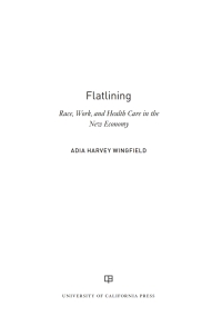 Imagen de portada: Flatlining 1st edition 9780520300330