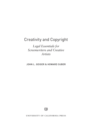Cover image: Creativity and Copyright 1st edition 9780520303522