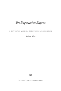 Cover image: The Deportation Express 1st edition 9780520304444