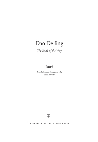 Imagen de portada: Dao De Jing 1st edition 9780520305571
