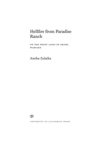 Cover image: Hellfire from Paradise Ranch 1st edition 9780520329744