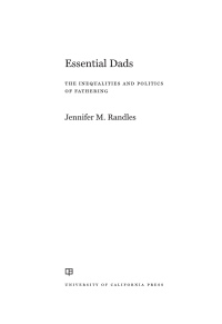 Imagen de portada: Essential Dads 1st edition 9780520335233