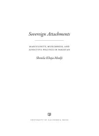 صورة الغلاف: Sovereign Attachments 1st edition 9780520336797