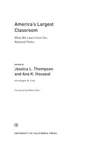 Titelbild: America's Largest Classroom 1st edition 9780520340633