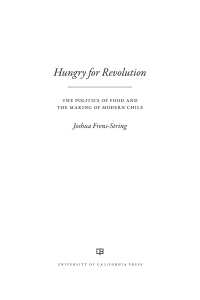 Cover image: Hungry for Revolution 1st edition 9780520343368