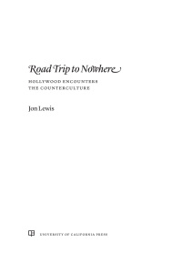 Cover image: Road Trip to Nowhere 1st edition 9780520343733