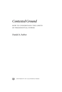 صورة الغلاف: Contested Ground 1st edition 9780520343948