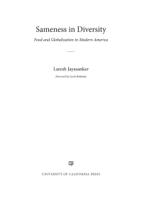 Cover image: Sameness in Diversity 1st edition 9780520343955