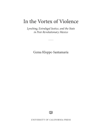 Cover image: In the Vortex of Violence 1st edition 9780520344037