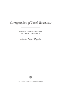 Omslagafbeelding: Cartographies of Youth Resistance 1st edition 9780520344624