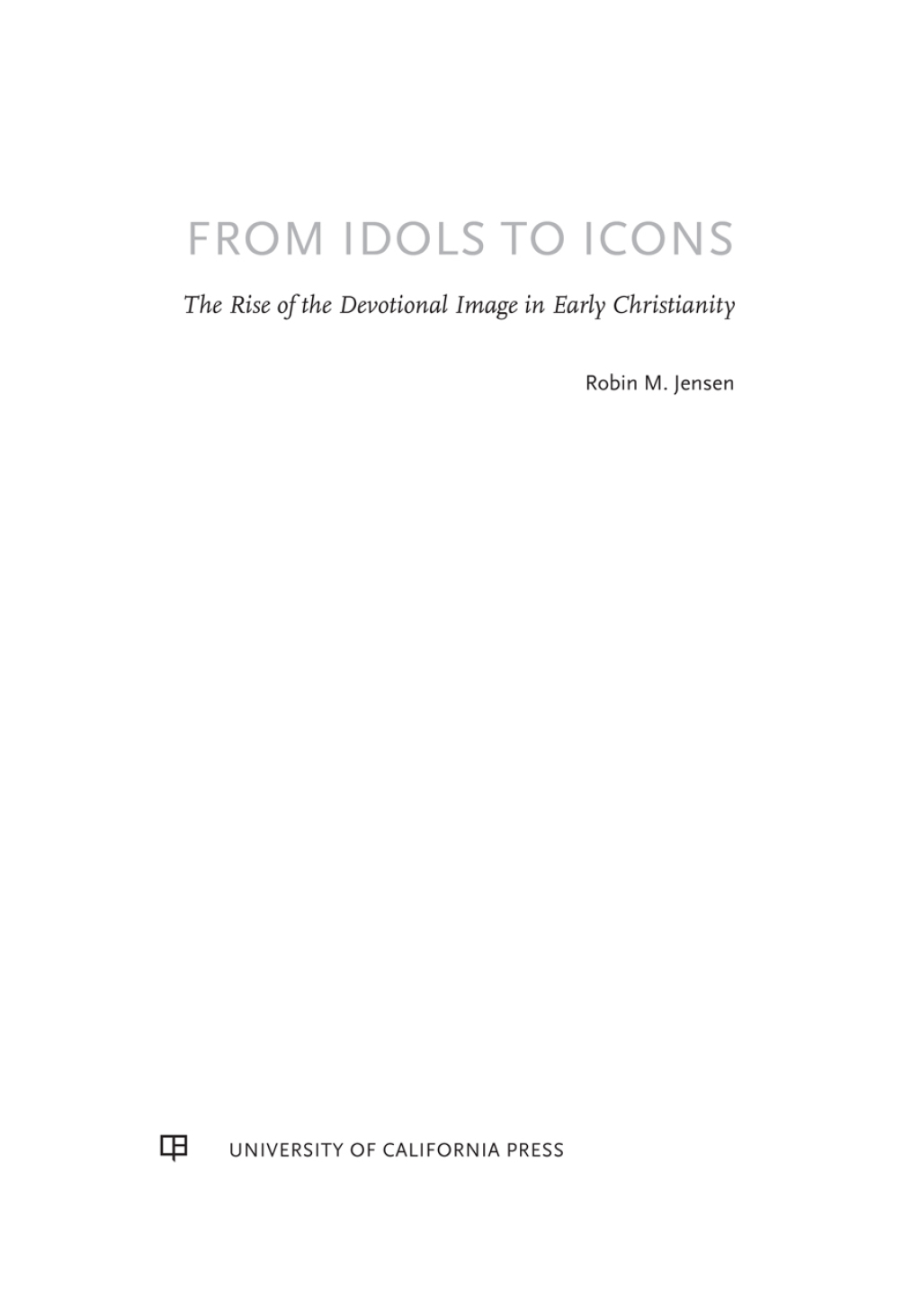 From Idols to Icons  1st Edition eBook