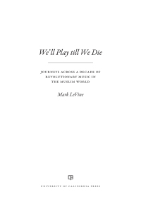 Cover image: We'll Play till We Die 1st edition 9780520350762