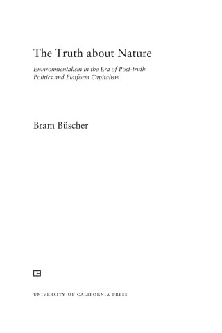 Cover image: The Truth about Nature 1st edition 9780520371446
