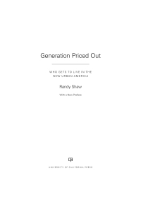 Omslagafbeelding: Generation Priced Out 1st edition 9780520356214