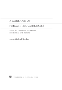 Omslagafbeelding: A Garland of Forgotten Goddesses 1st edition 9780520375741