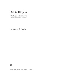 表紙画像: White Utopias 1st edition 9780520376953