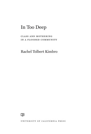 表紙画像: In Too Deep 1st edition 9780520377721